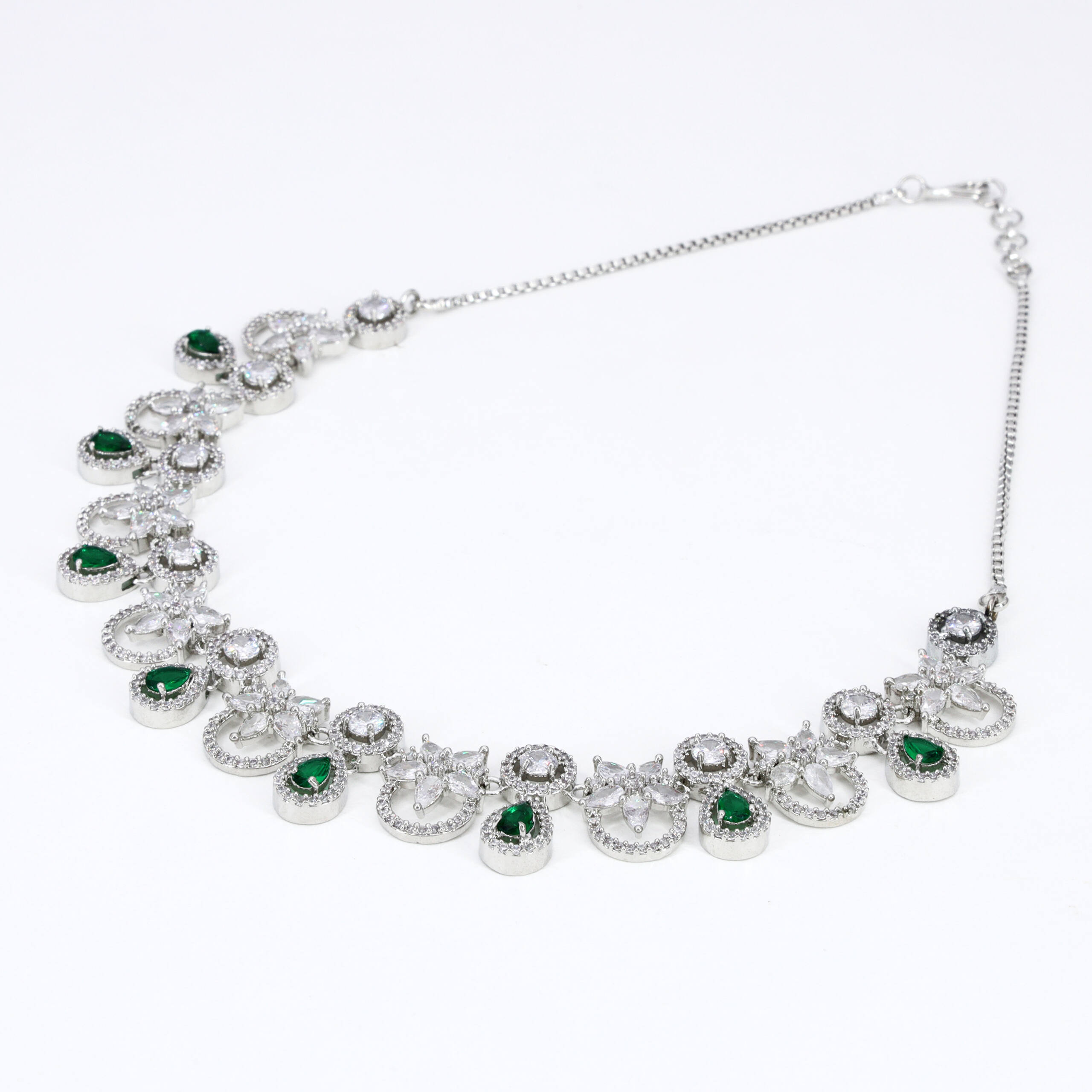 Emerald Garden Necklace Set