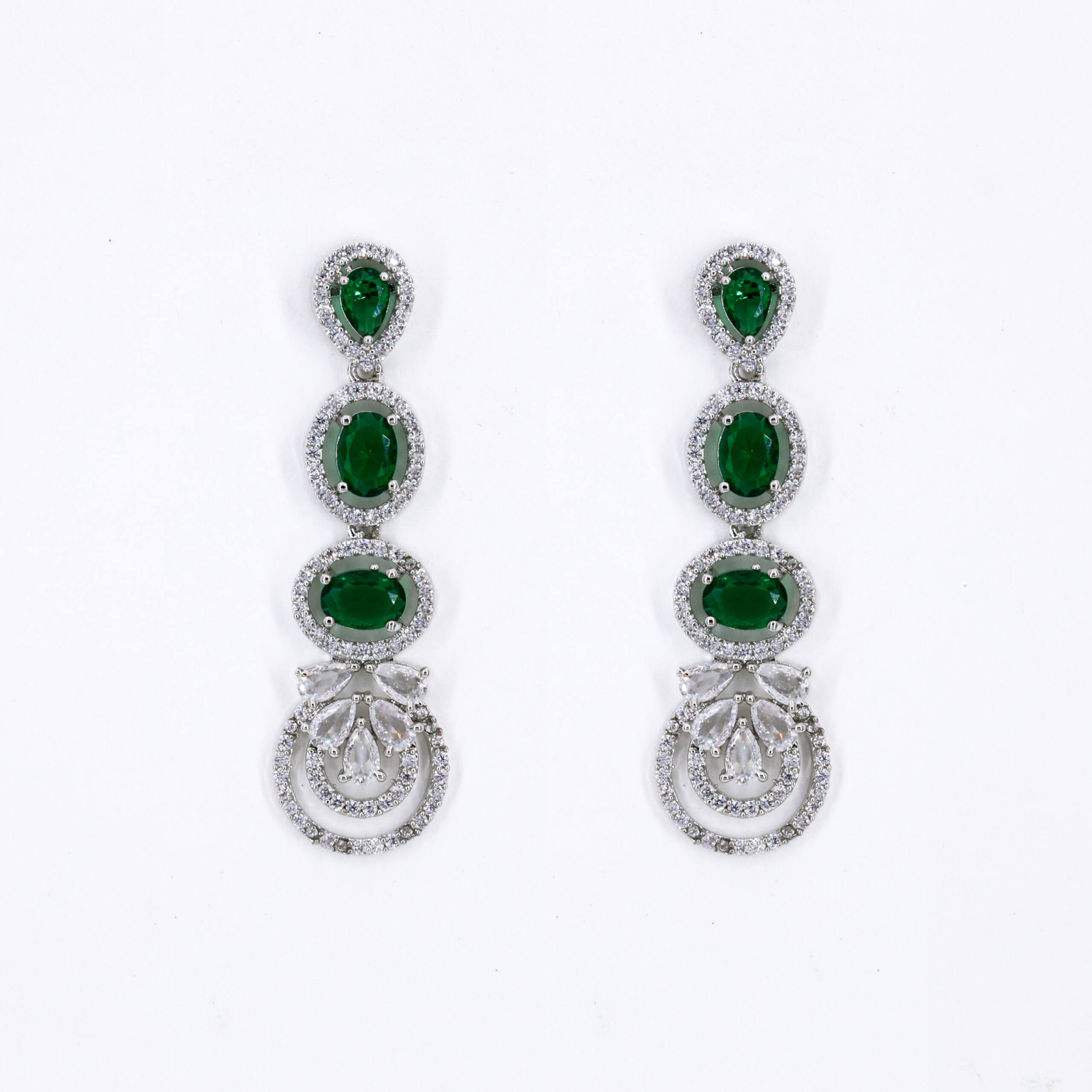 Emerald Garden Necklace Set