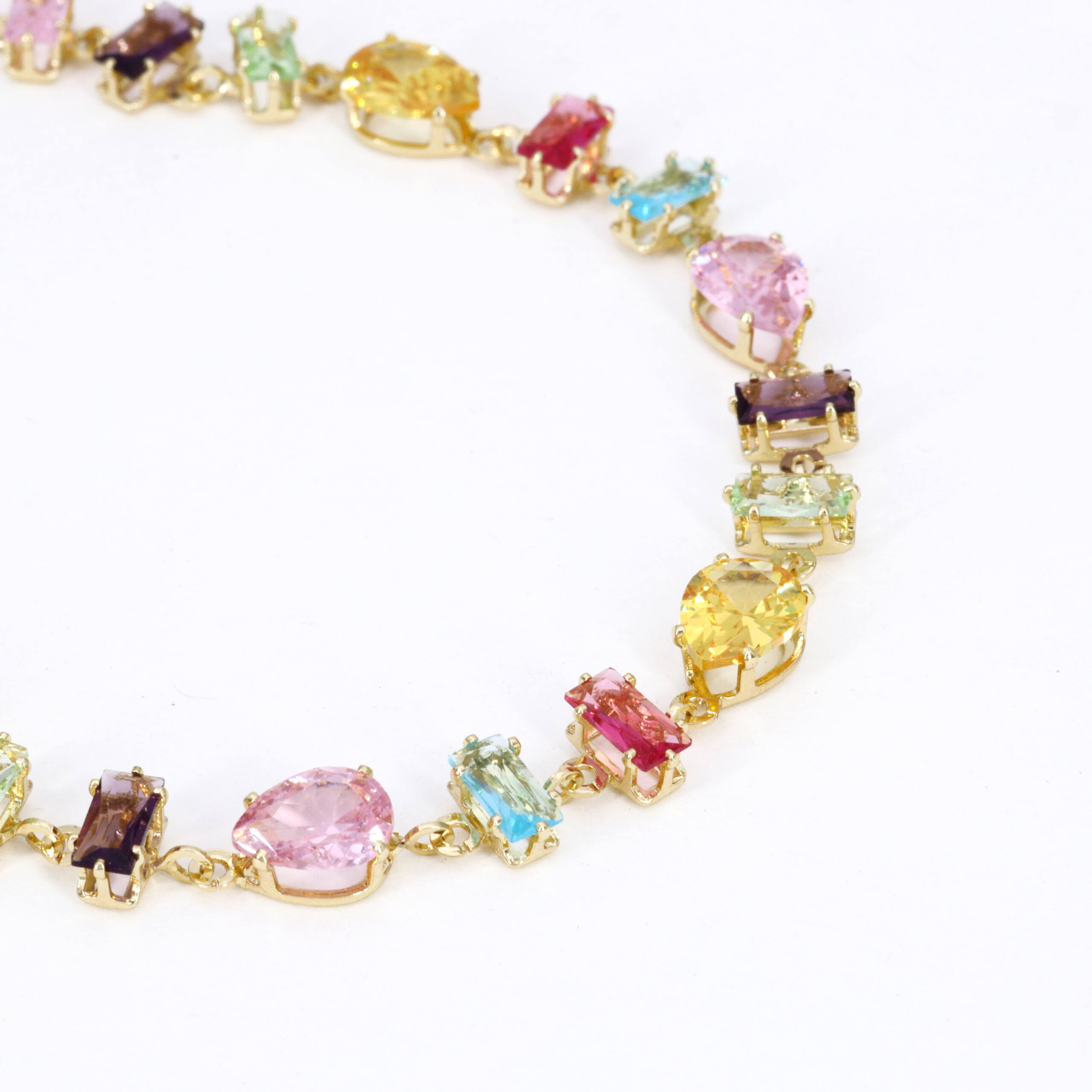 Golden Bloom Floral Bracelet