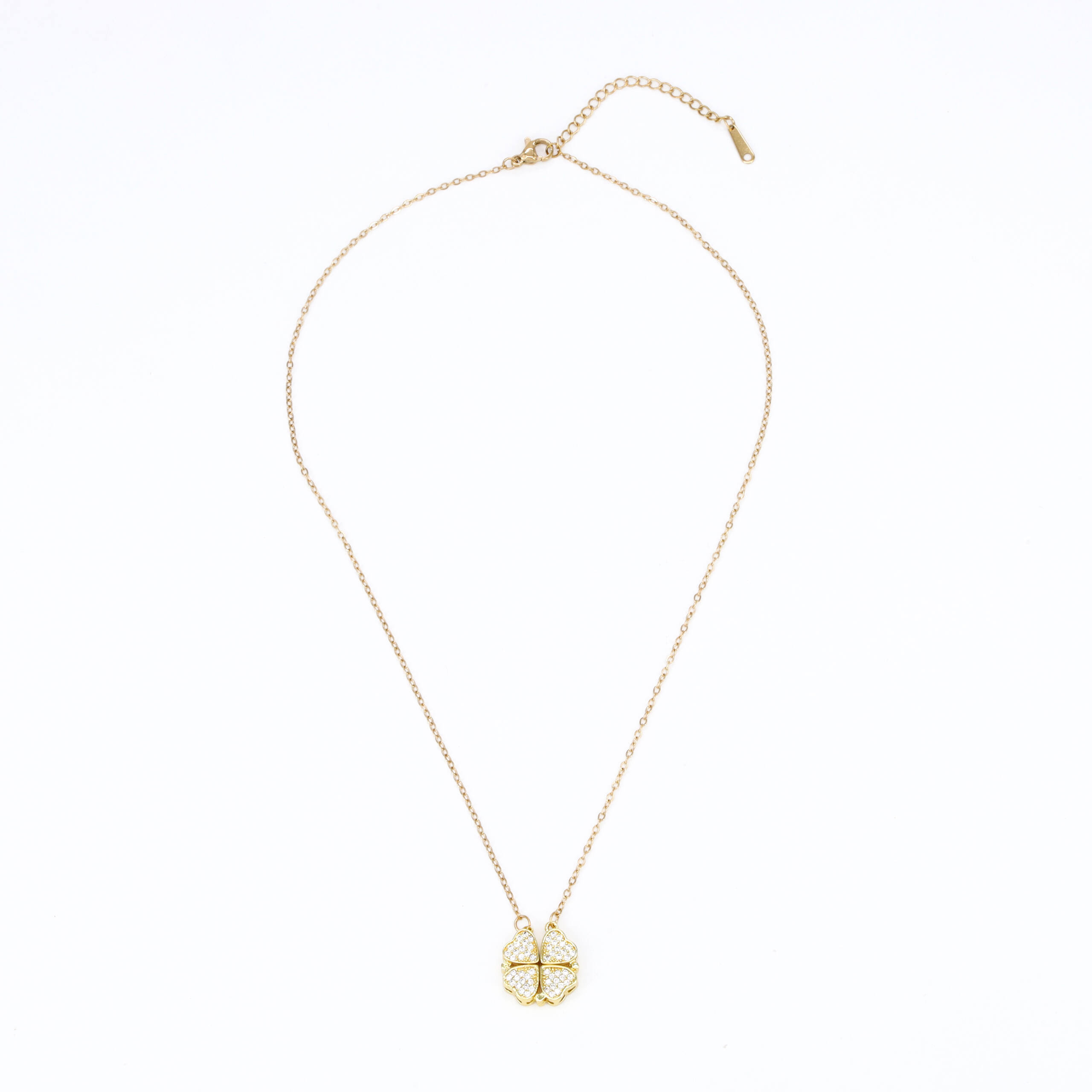 Golden Bloom Petite Pendant Necklace