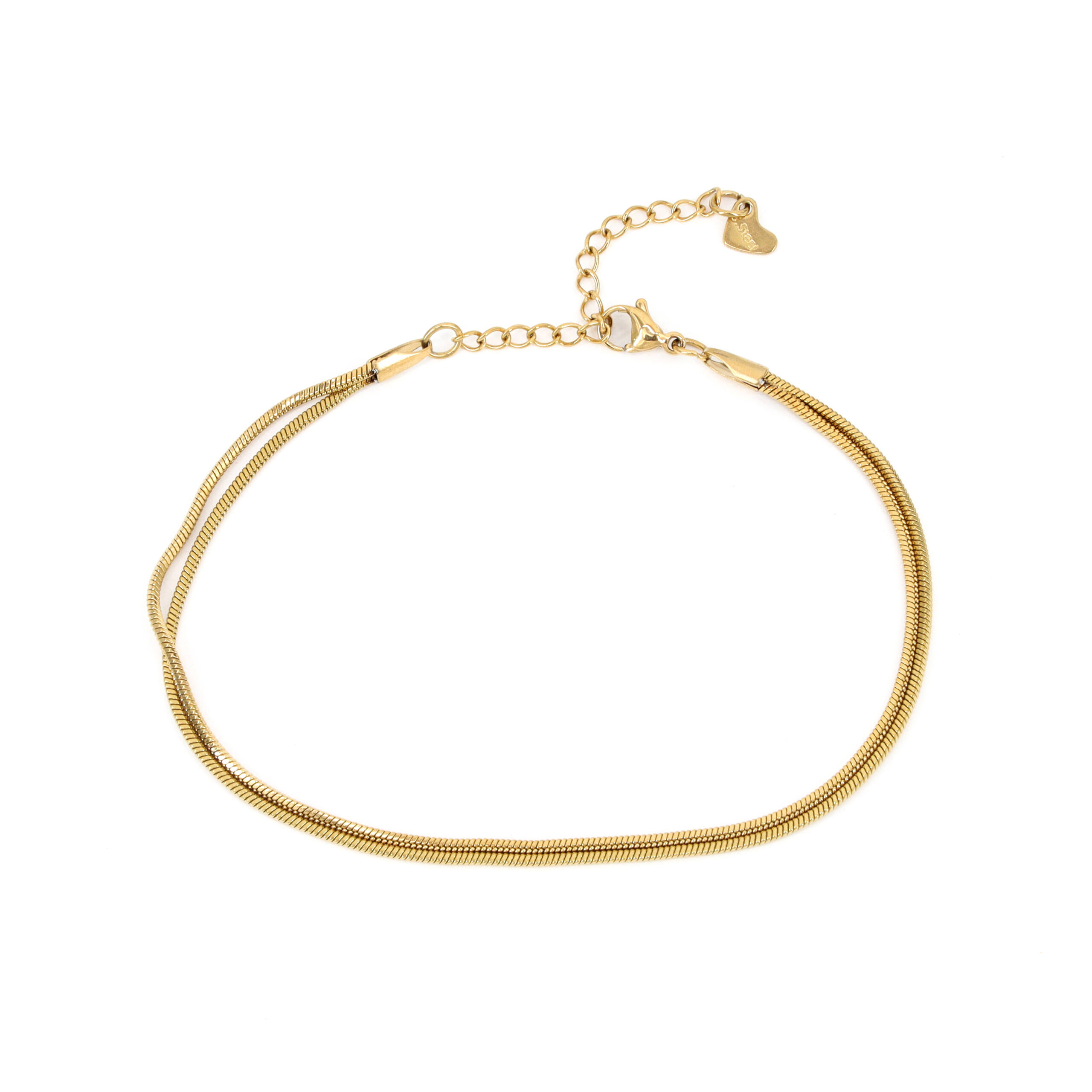 Golden Classic Fine Anklet