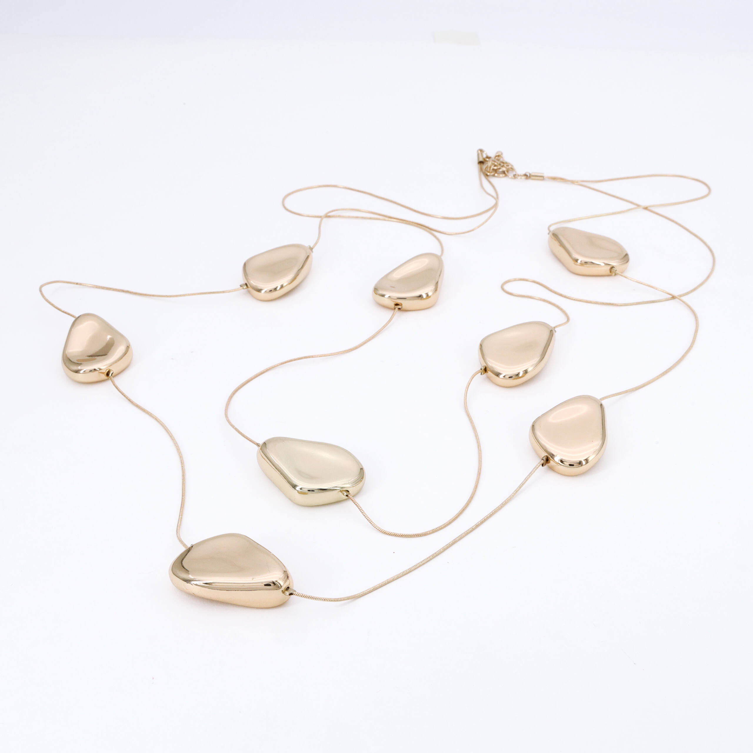 Golden Coin Charm Necklace