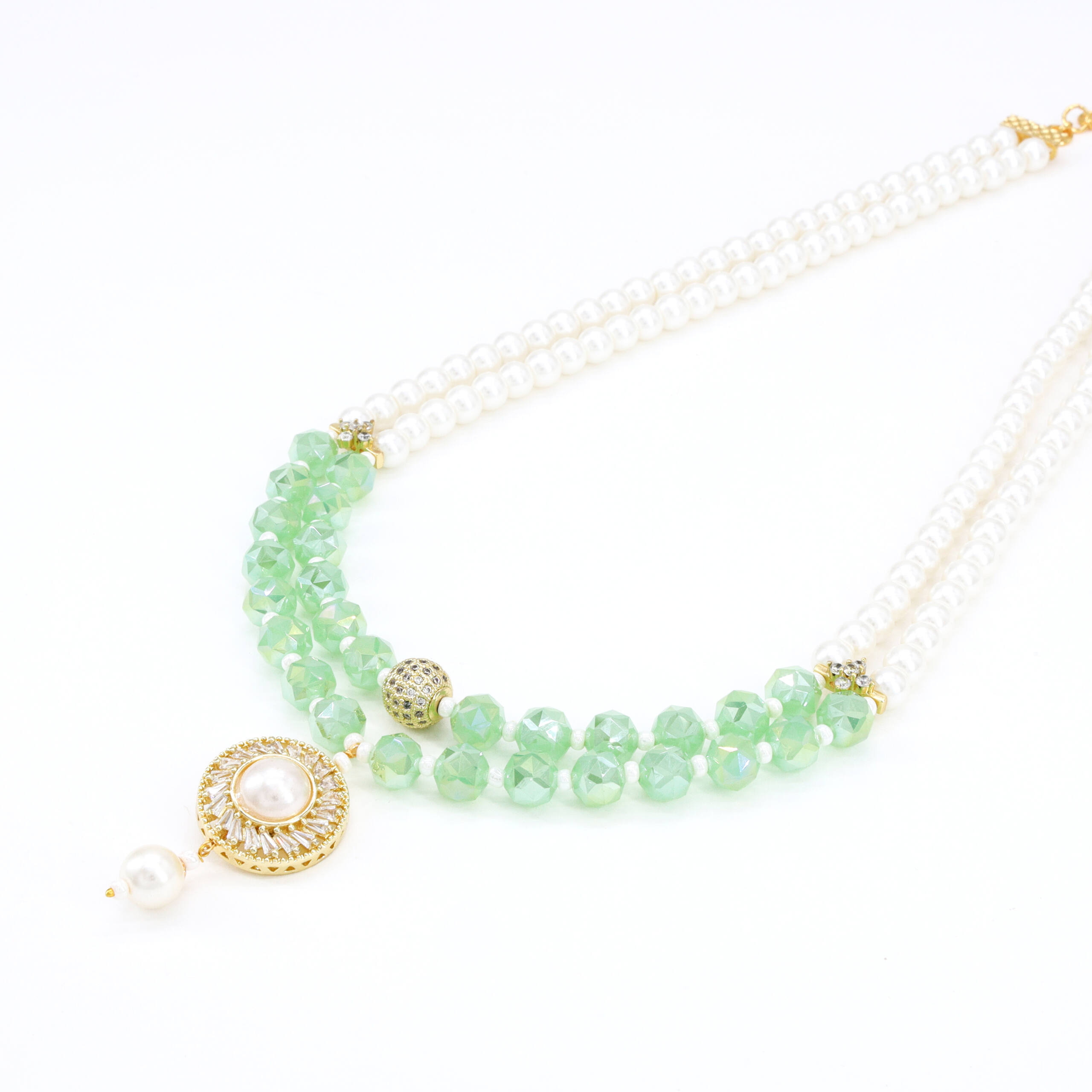 Golden Dew Minimal Necklace Set