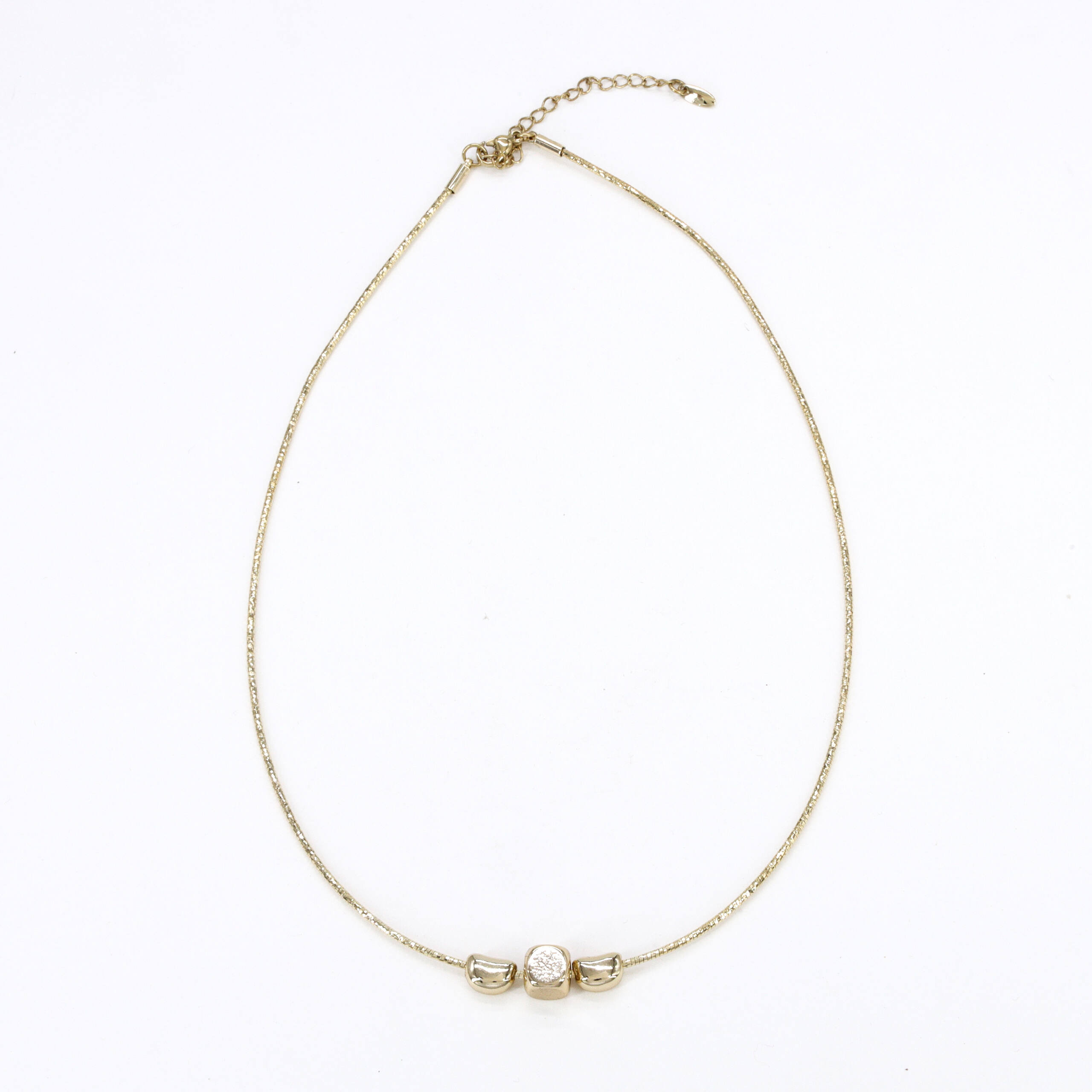 Golden Spark Petite Accent Necklace