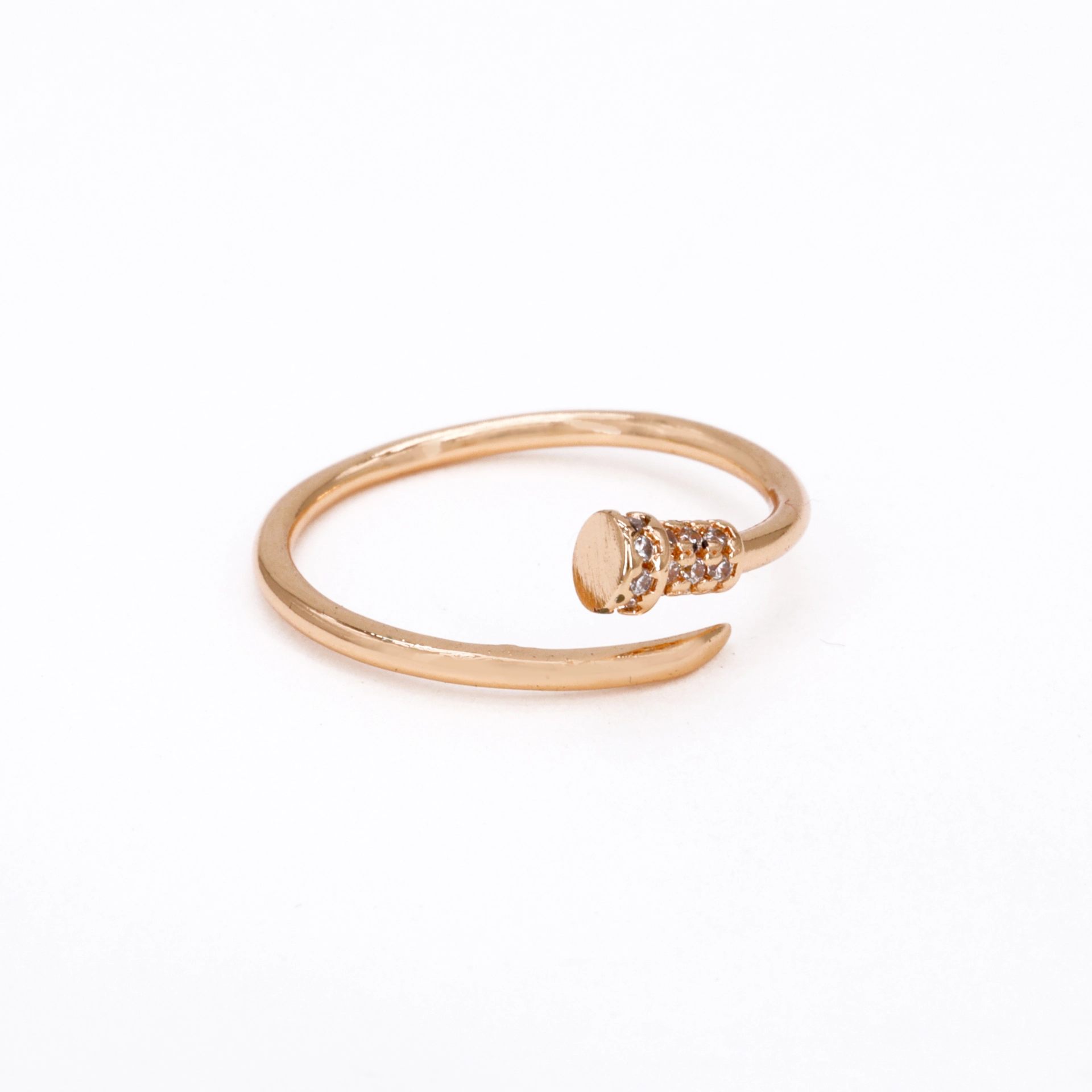 Luna Petite Sparkle Open Ring