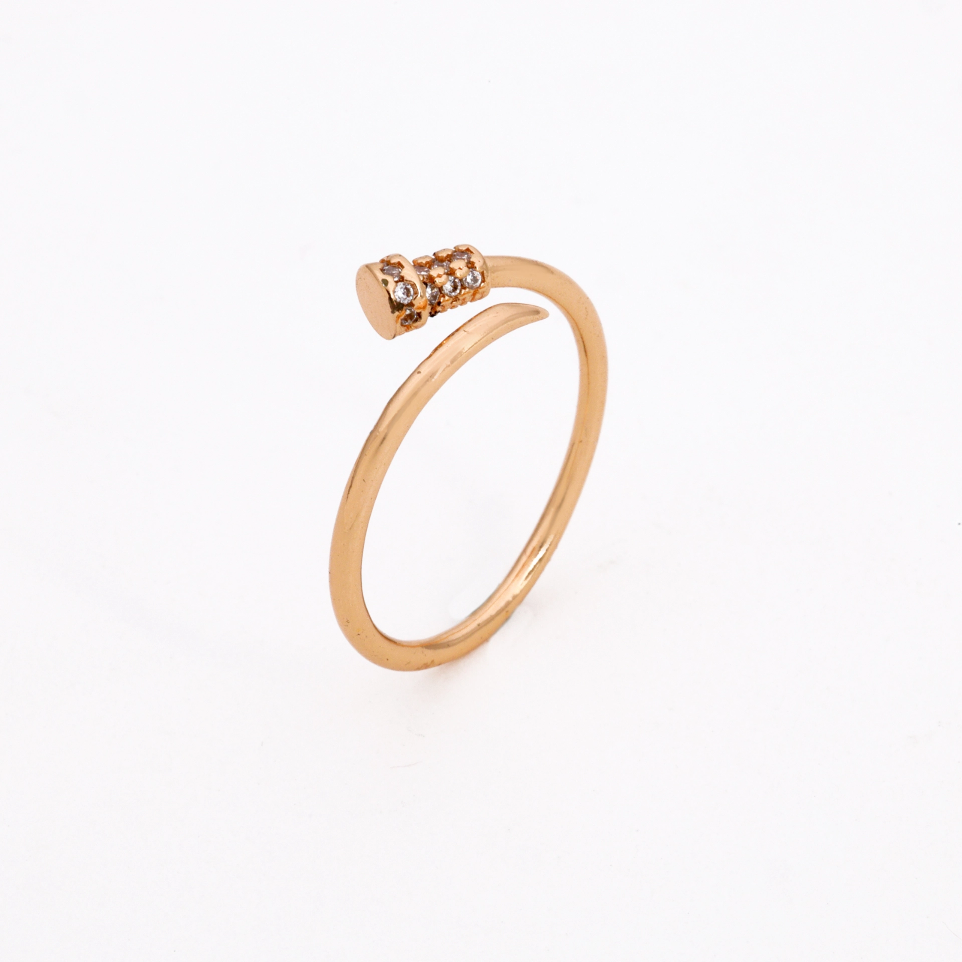 Luna Petite Sparkle Open Ring