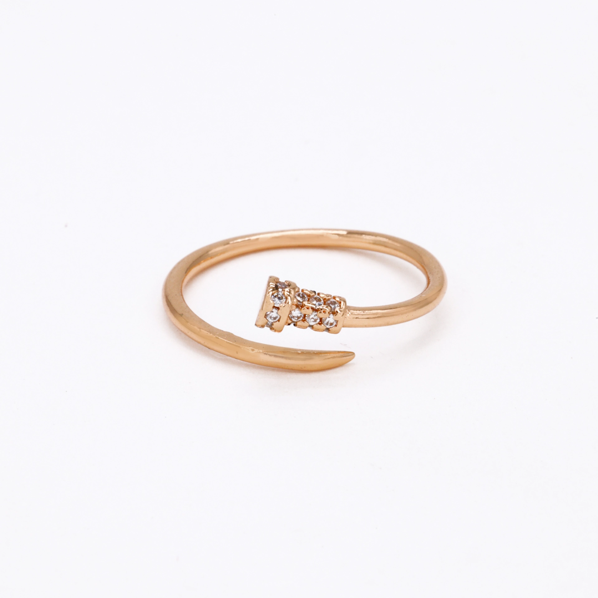 Luna Petite Sparkle Open Ring