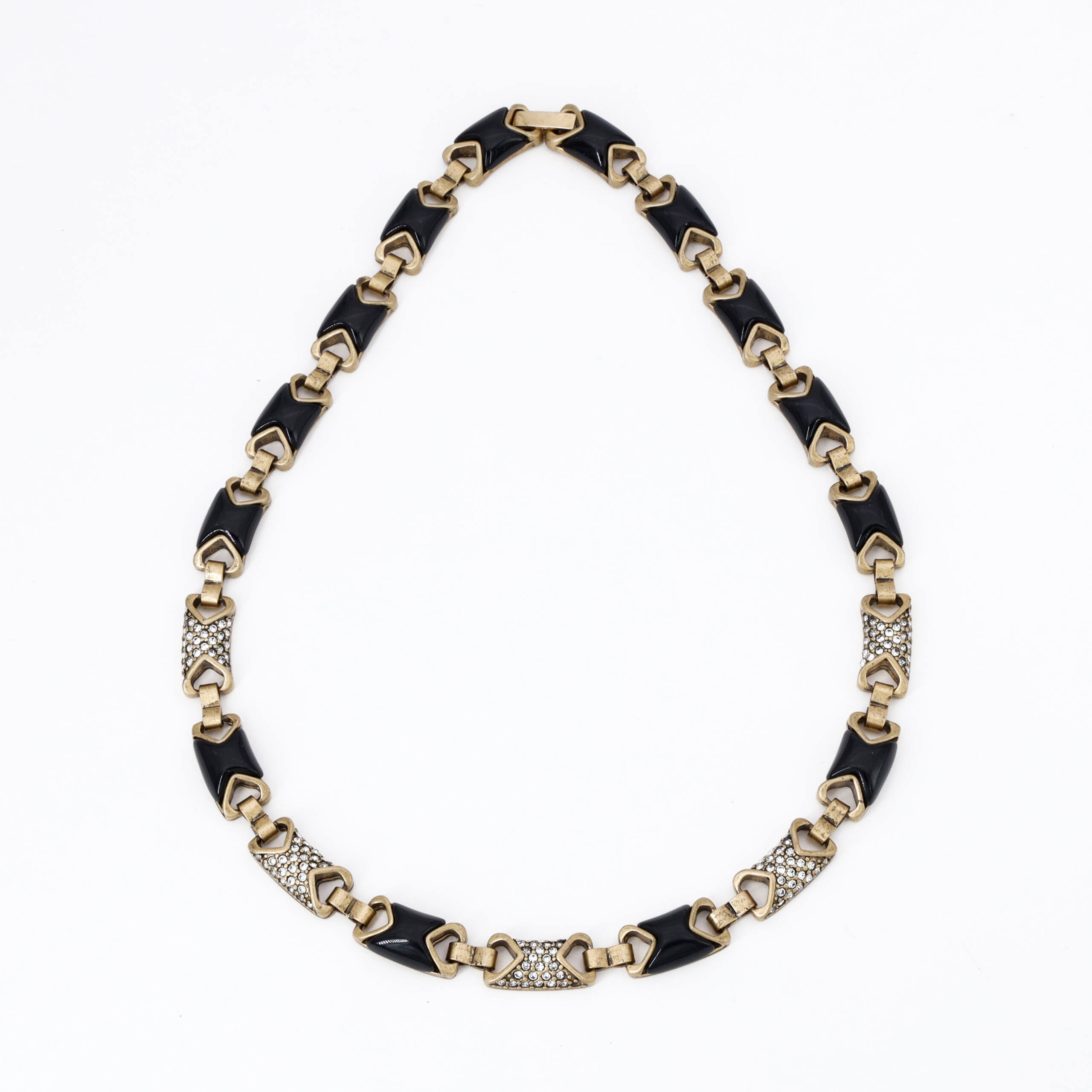 Midnight Classic Bead Necklace
