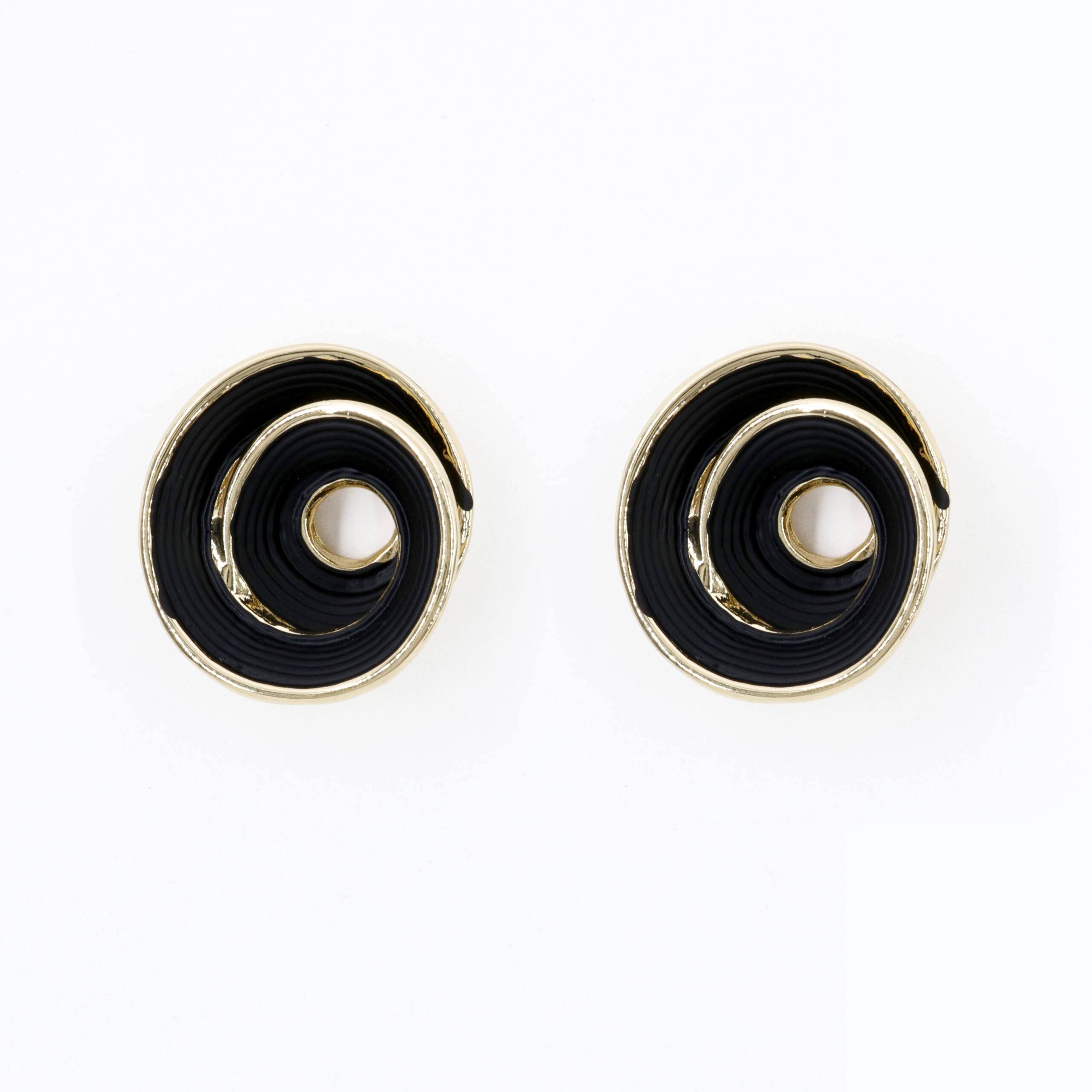 Noir Halo Circle Necklace Set