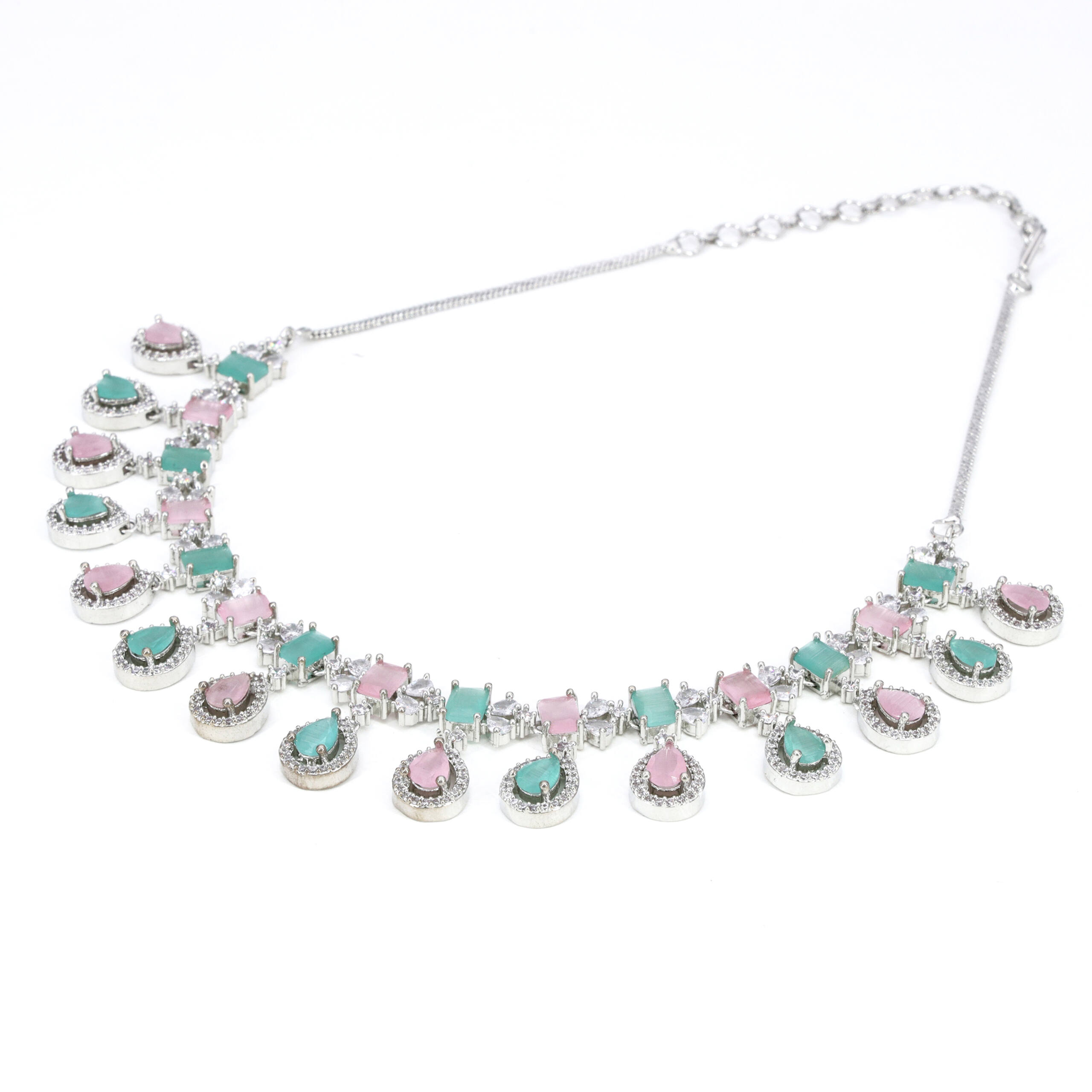 Pastel Petal Necklace Set