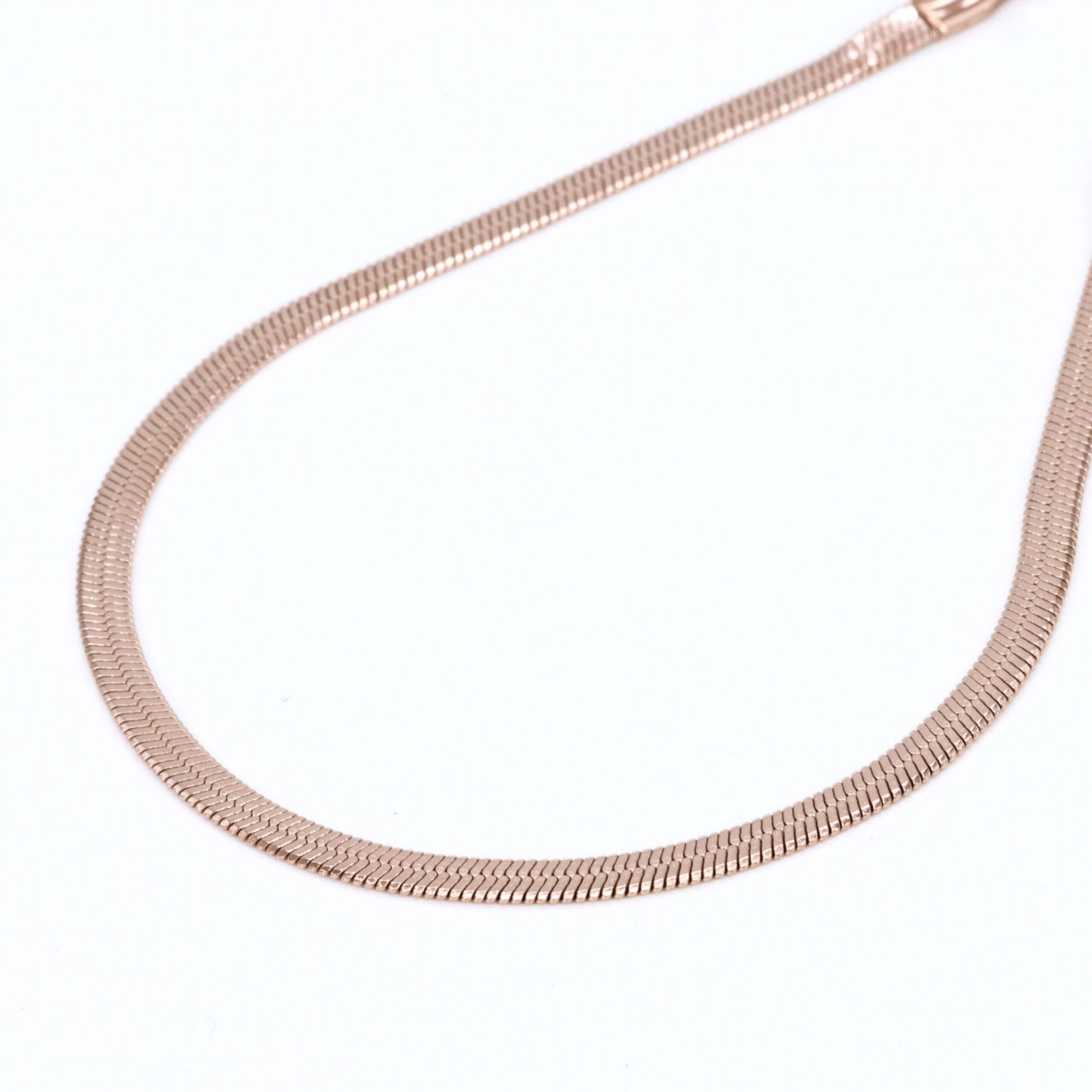 Rose Gold Dainty Link Anklet