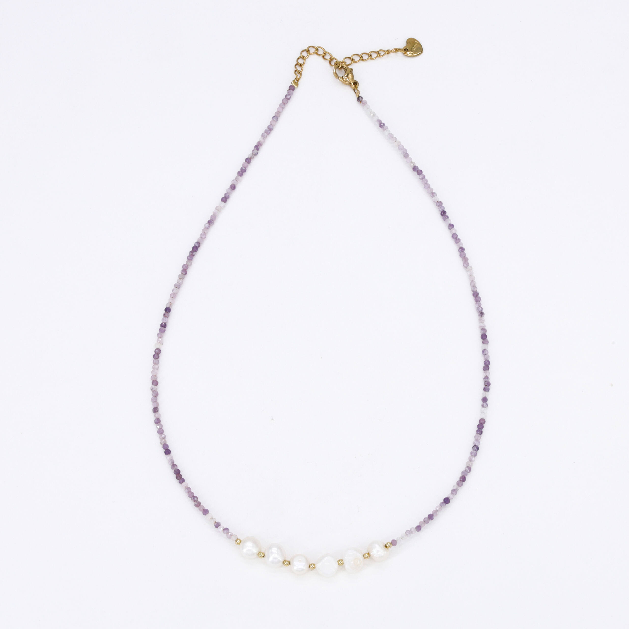 Rose Mist Dainty Chain Necklace