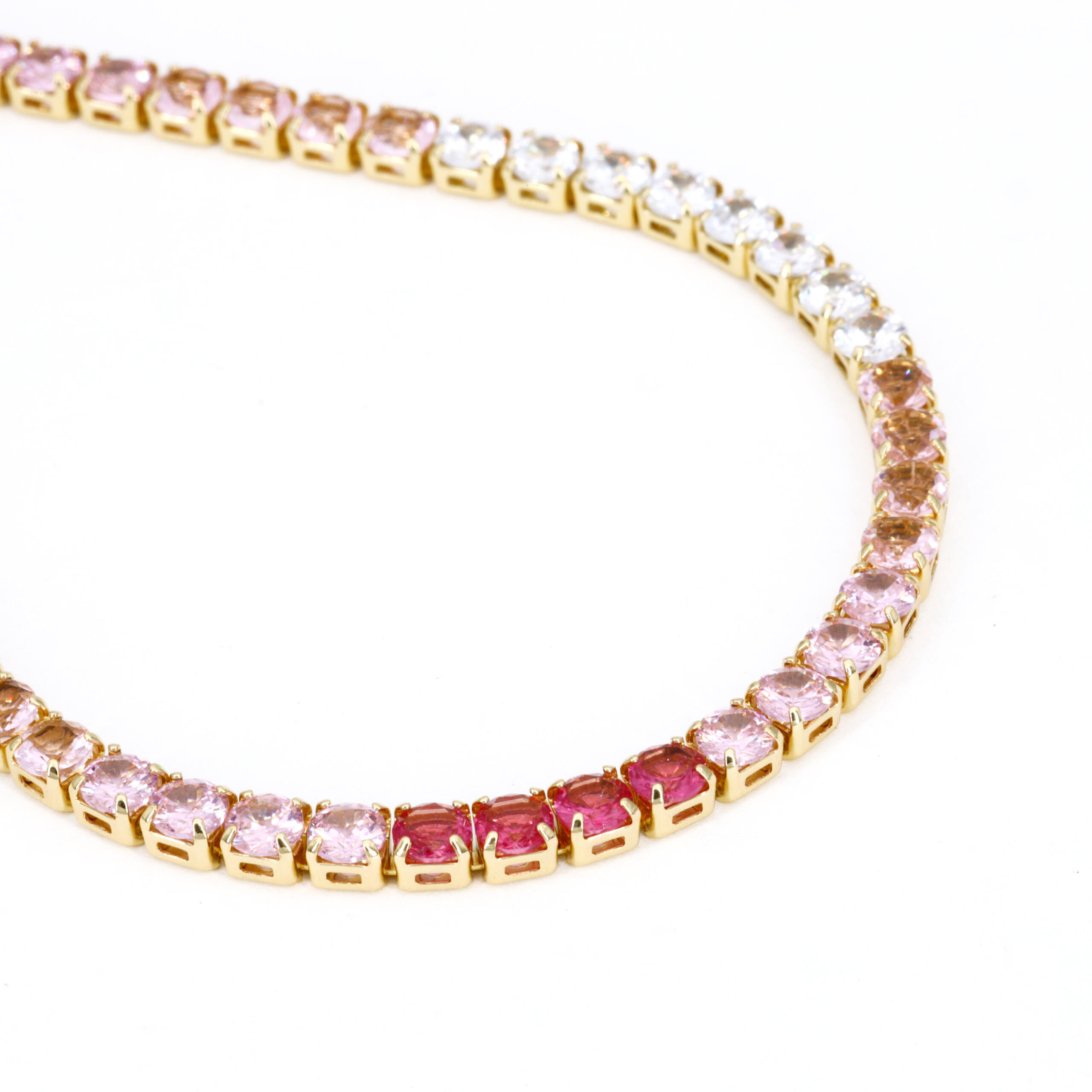 Rose Radiance Beaded Bracelet