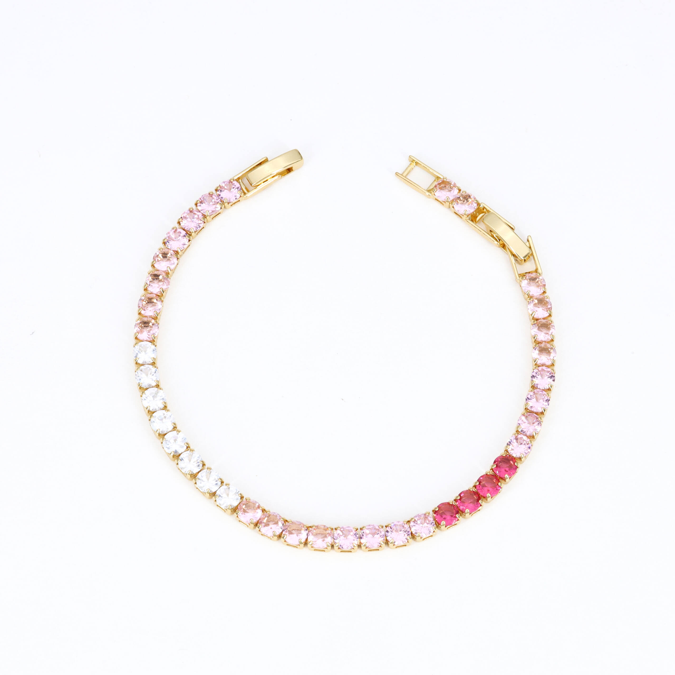 Rose Radiance Beaded Bracelet