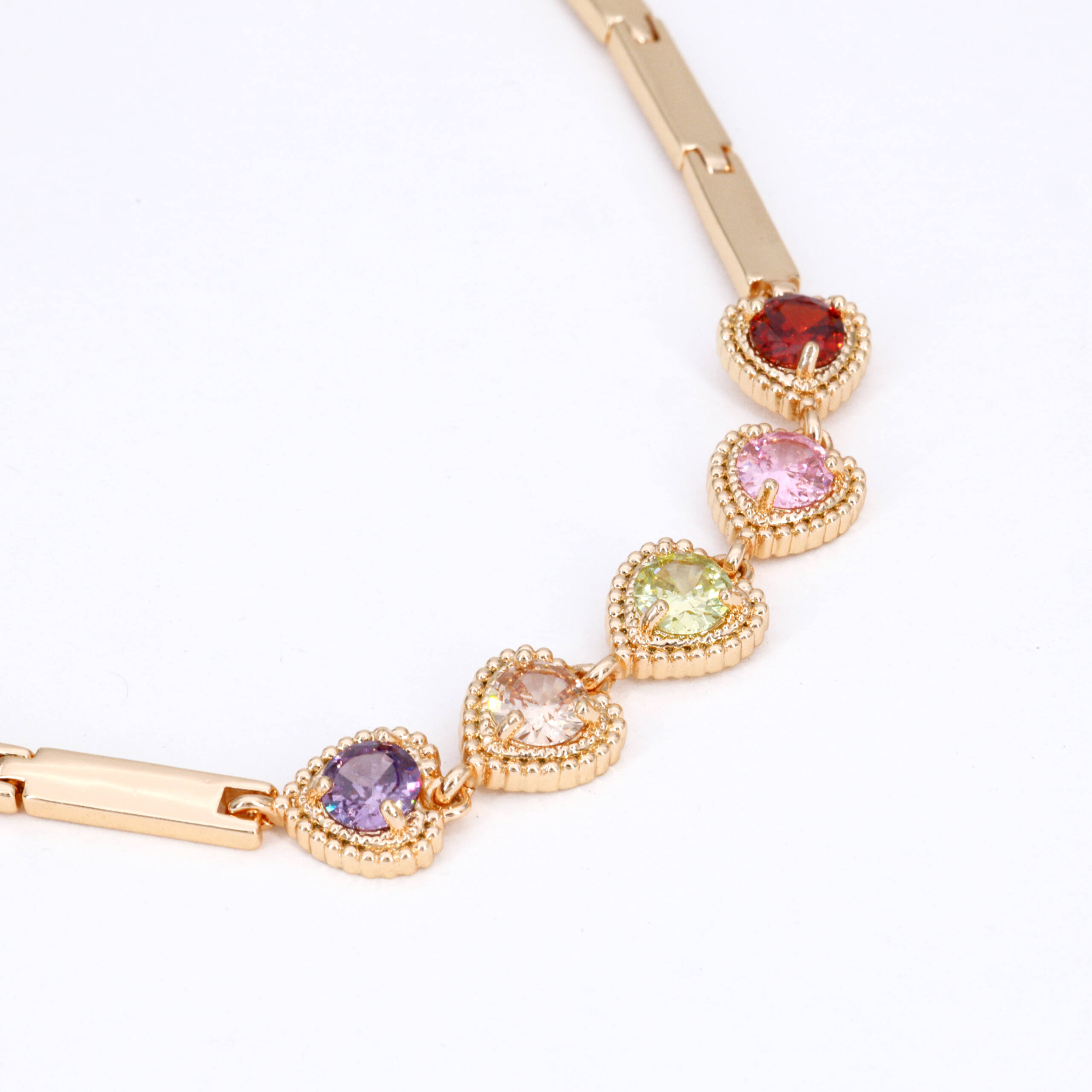 Ruby Bloom Floral Bracelet