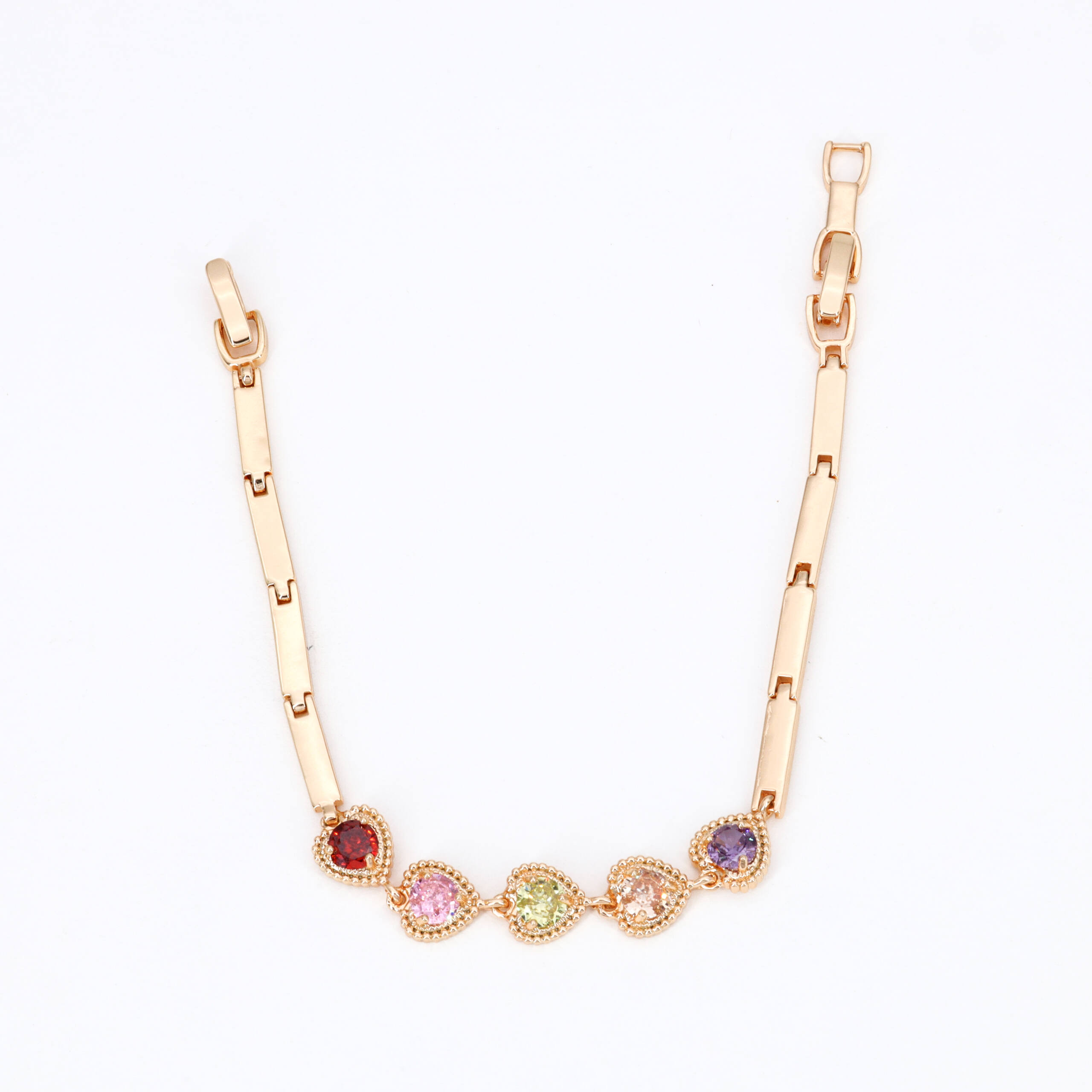 Ruby Bloom Floral Bracelet