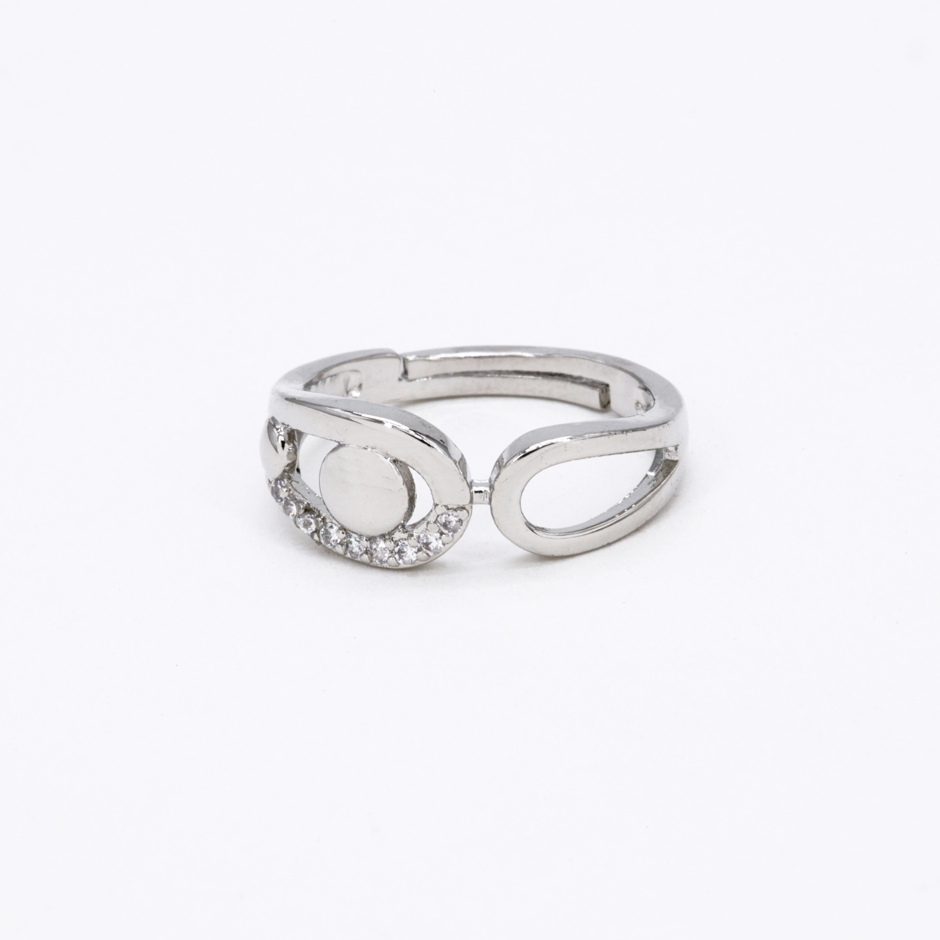 Silver Filigree Bloom Ring