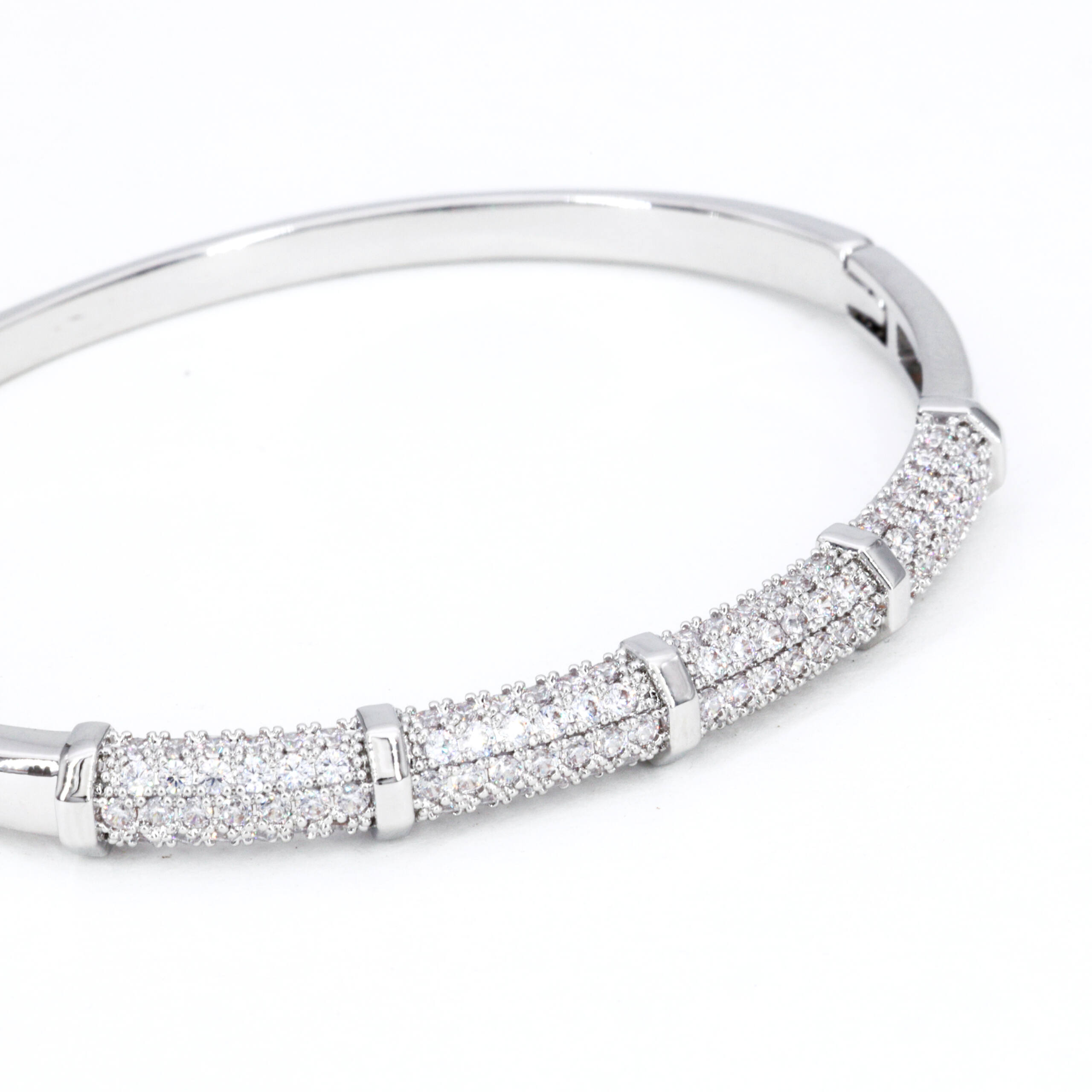 Silver Filigree Classic Bangle