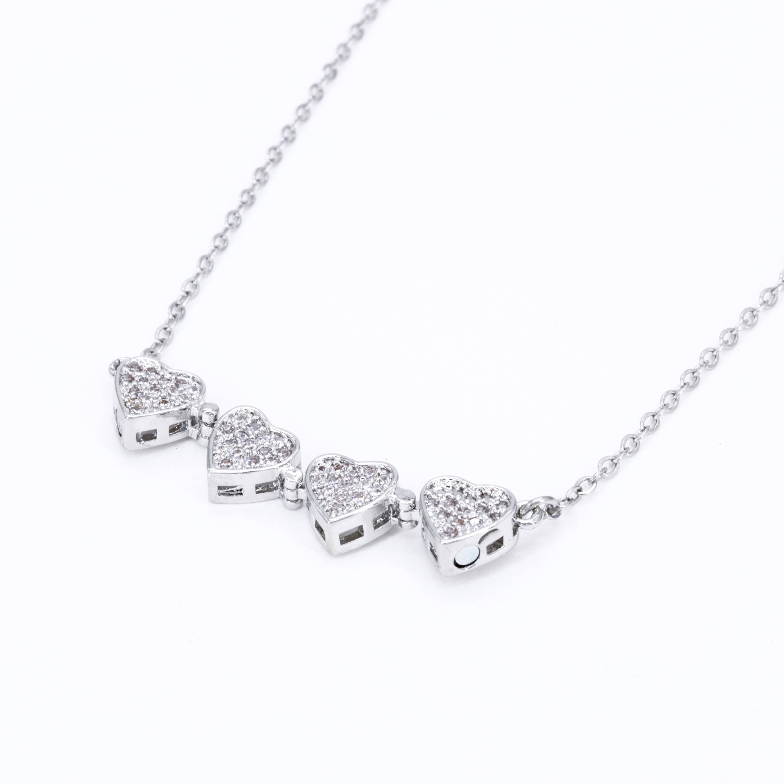 Silver Starlight Fine Necklace