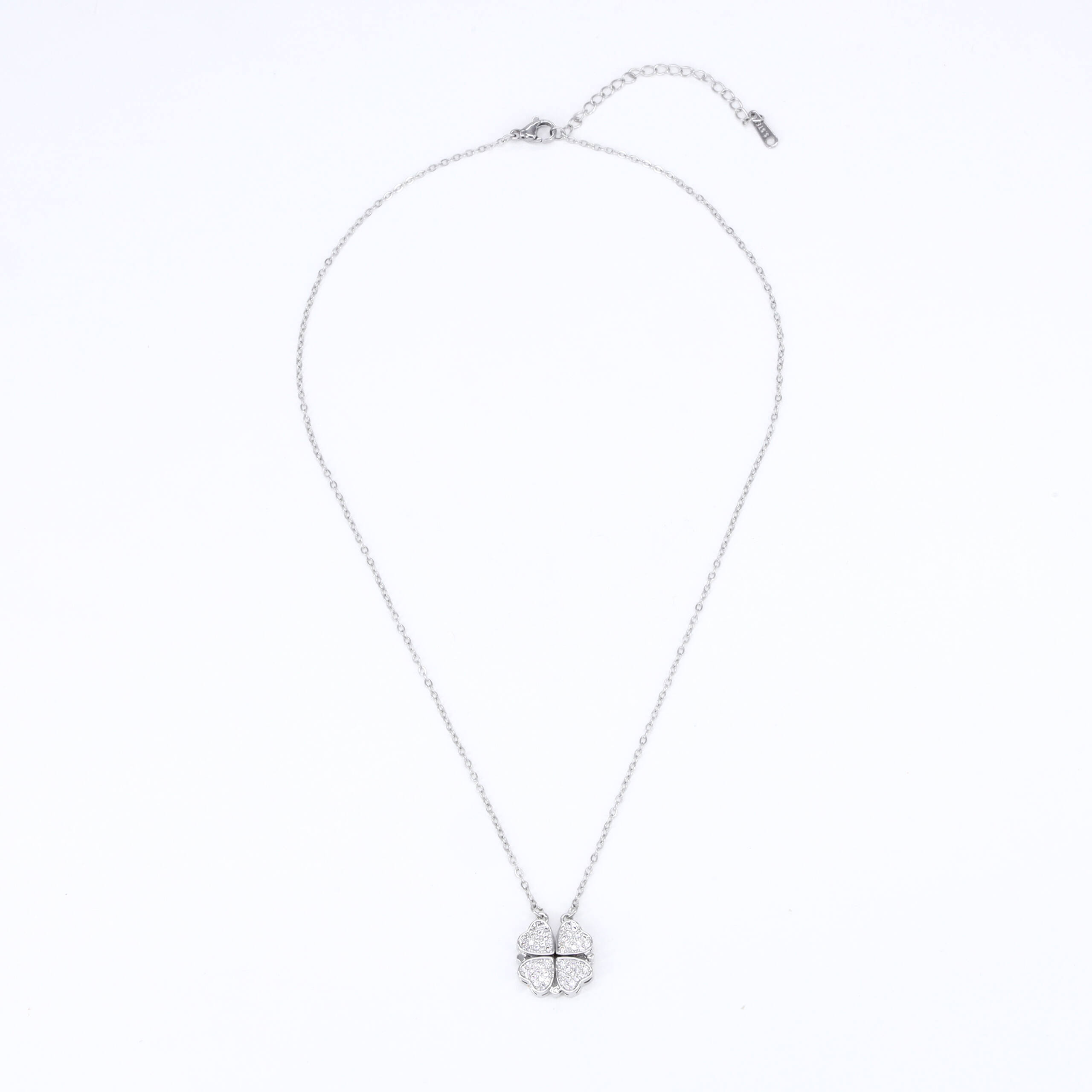 Silver Starlight Fine Necklace